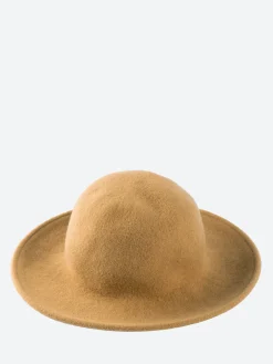 Kopka Accessories - Knitted Floppy Hat in Camel
