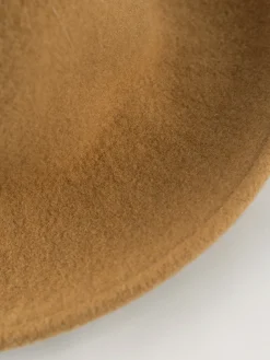 Kopka Accessories - Knitted Floppy Hat in Camel