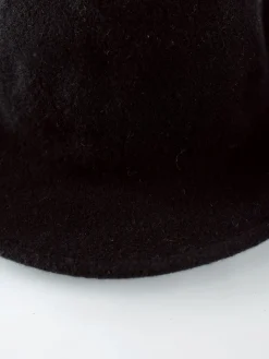 Kopka Accessories - Knitted Floppy Hat in Black