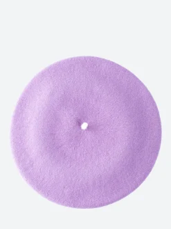 Kopka Accessories - Lily Beret in Lilac and White