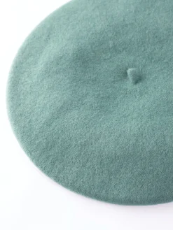 Kopka Accessories - Wool Beret in Malachite