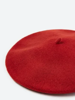 Kopka Accessories - Wool Beret in Chili