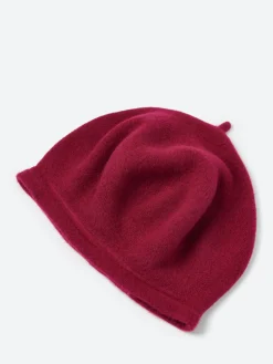 Kopka Accessories - Wool Conical Beret in Magenta