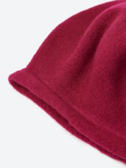 Kopka Accessories - Wool Conical Beret in Magenta