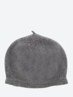 Kopka Accessories - Wool Conical Beret in Grey Mix