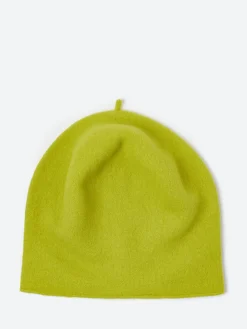 Kopka Accessories - Wool Roll Up Beret in Lime