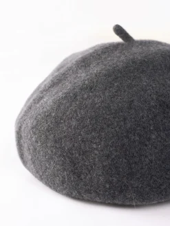 Kopka Accessories - Wool Roll Up Beret in Black Mix