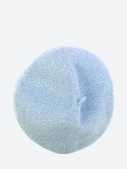 Kopka Accessories - Wool Roll Up Beret in Ice Blue