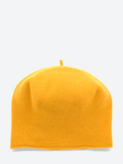 Kopka Accessories - Wool Roll Up Beret in Gold