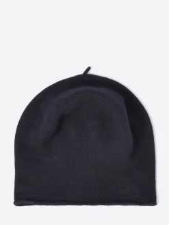 Kopka Accessories - Wool Roll Up Beret in Midnight Blue