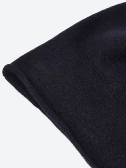 Kopka Accessories - Wool Roll Up Beret in Midnight Blue