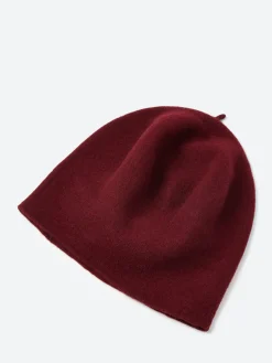 Kopka Accessories - Wool Roll Up Beret in Bordeaux