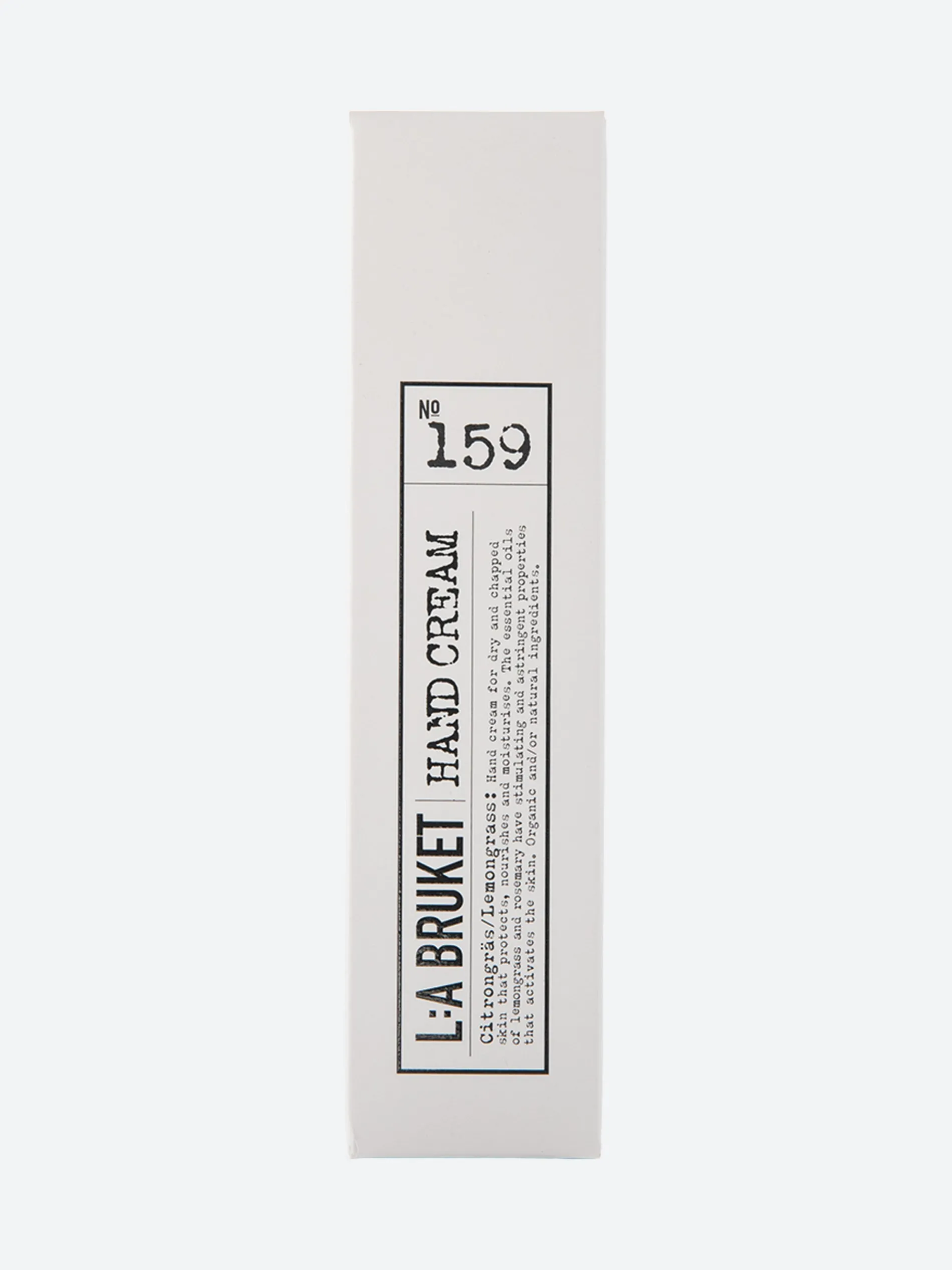 L:A Bruket - 159 Lemongrass Hand Cream 70 ml