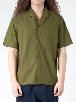 Labo.Art - Camicia Franco Nino Shirt in Olive