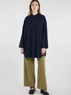 Labo.Art - Camicia Verce Momo Shirt in Atlantic