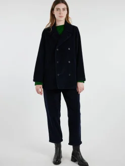 Labo.Art - Giacca Tac Velluto Jacket in Atlantic