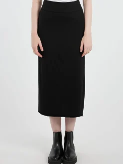 Labo.Art - Gonna Penna Charme Skirt in Black