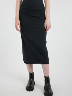 Labo.Art - Gonna Penna Cocache Skirt in Black