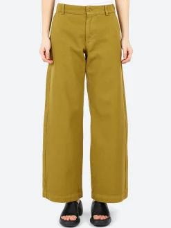 Labo.Art - Panta Pandora Twist Trousers in Cricket
