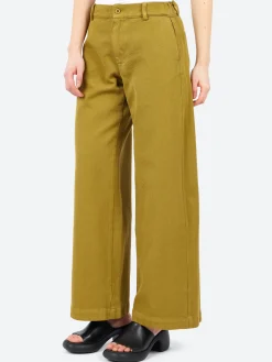 Labo.Art - Panta Pandora Twist Trousers in Cricket