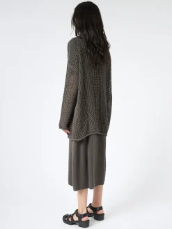 Lauren Manoogian - Big Net Cardigan in Coal