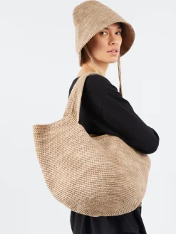Lauren Manoogian - Crochet Bowl Tote in Earth Space