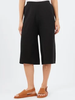 Lauren Manoogian - Double Knit Shorts in Black