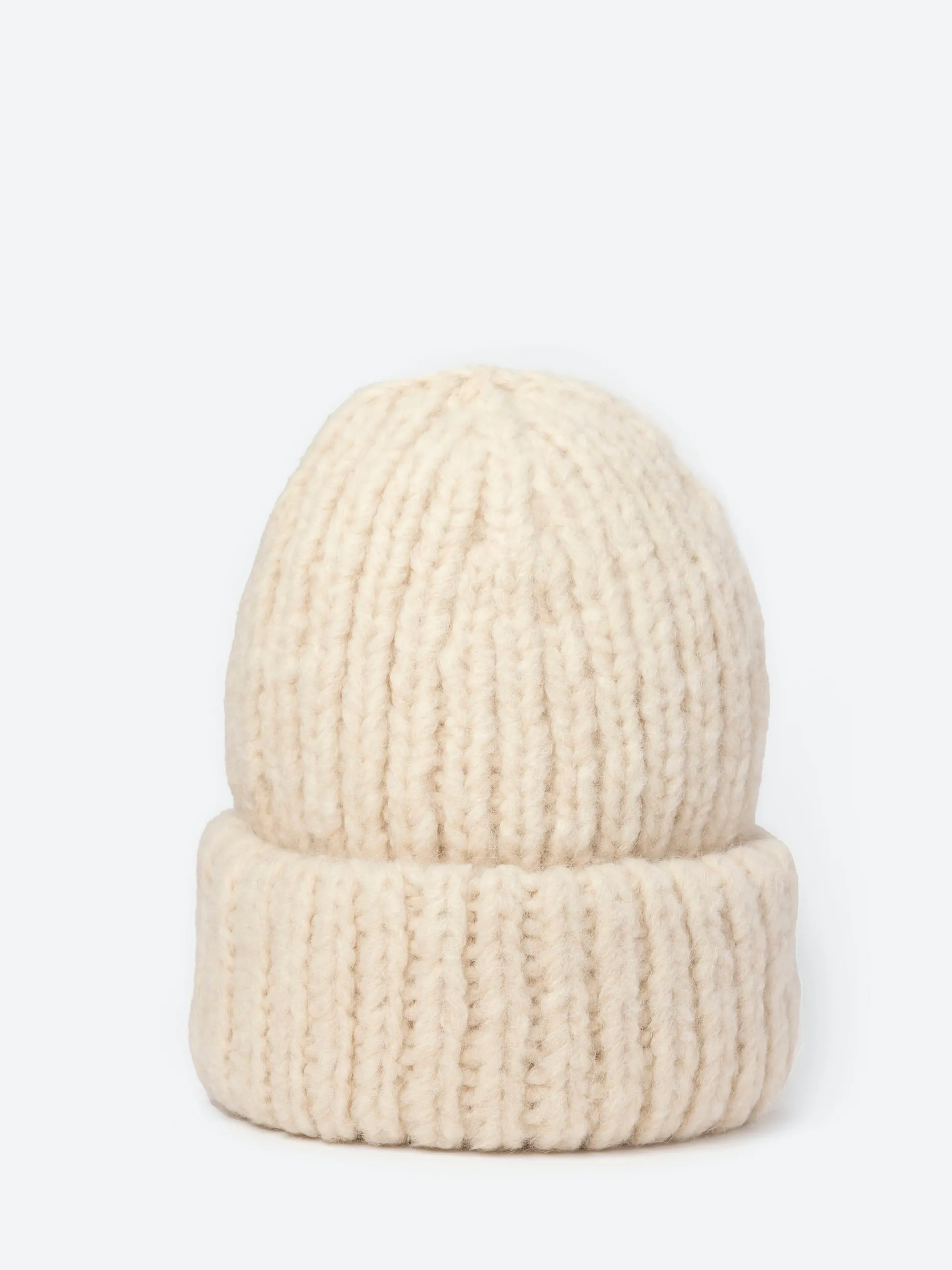 Lauren Manoogian - Handknit Big Hat in Alabaster