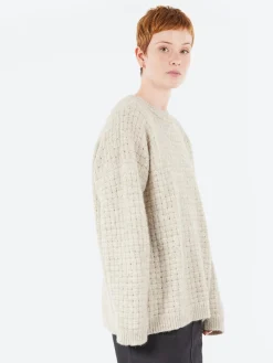 Lauren Manoogian - Interlace Crewneck in Pebble