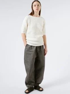 Lauren Manoogian - Loops Crewneck in Natural