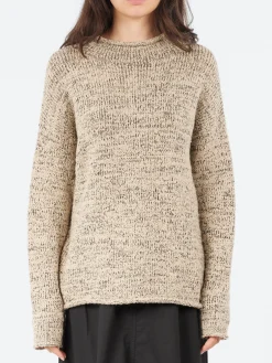 Lauren Manoogian - Marl Rollneck in Sisal Marl