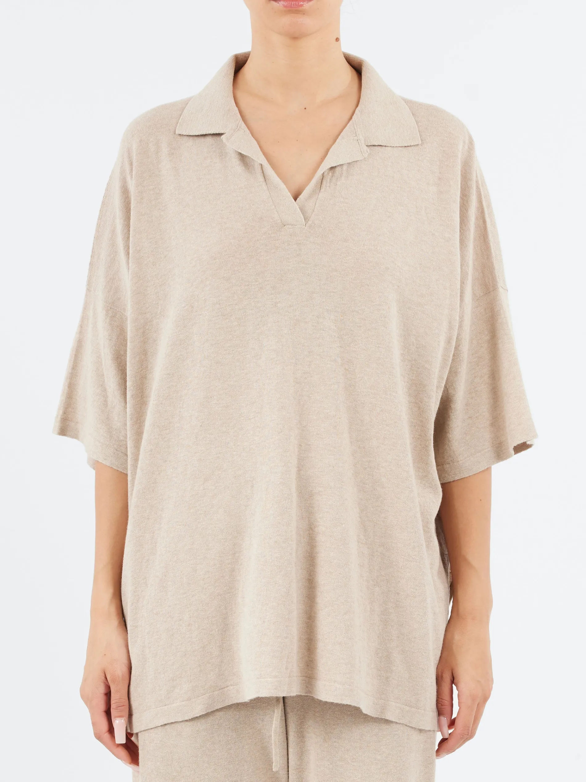 Lauren Manoogian - Oversize Polo in Sisal