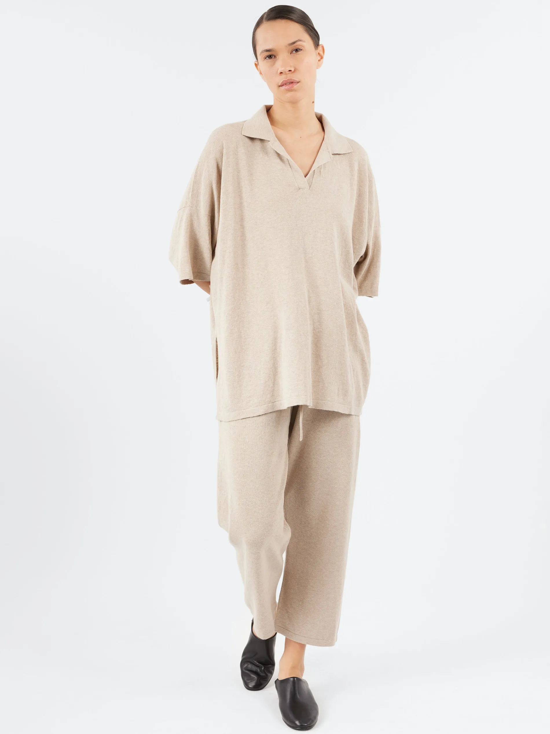 Lauren Manoogian - Oversize Polo in Sisal