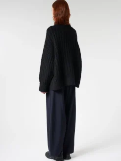 Lauren Manoogian - Rib Turtleneck in Black