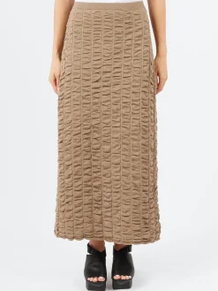 Lauren Manoogian - Ruche Skirt in Earth