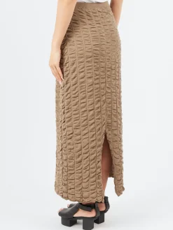 Lauren Manoogian - Ruche Skirt in Earth