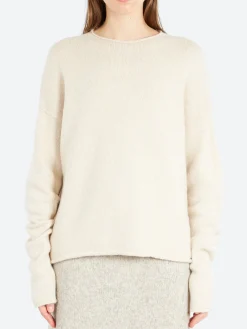 Lauren Manoogian - Soft Crewneck in Alabaster
