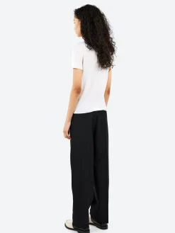 Lauren Manoogian - Super Fine Baby Tee in White