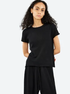 Lauren Manoogian - Super Fine Baby Tee in Black