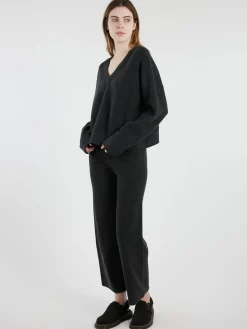 Lauren Manoogian - Wide V Neck in Ink