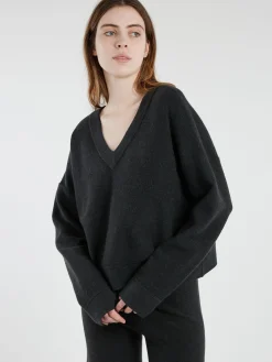 Lauren Manoogian - Wide V Neck in Ink