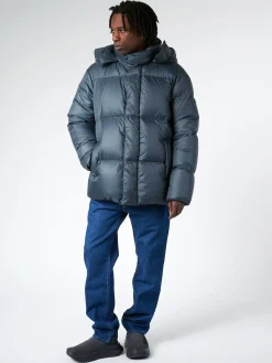 Lempelius - Meo Down Puffer in Blue Grey