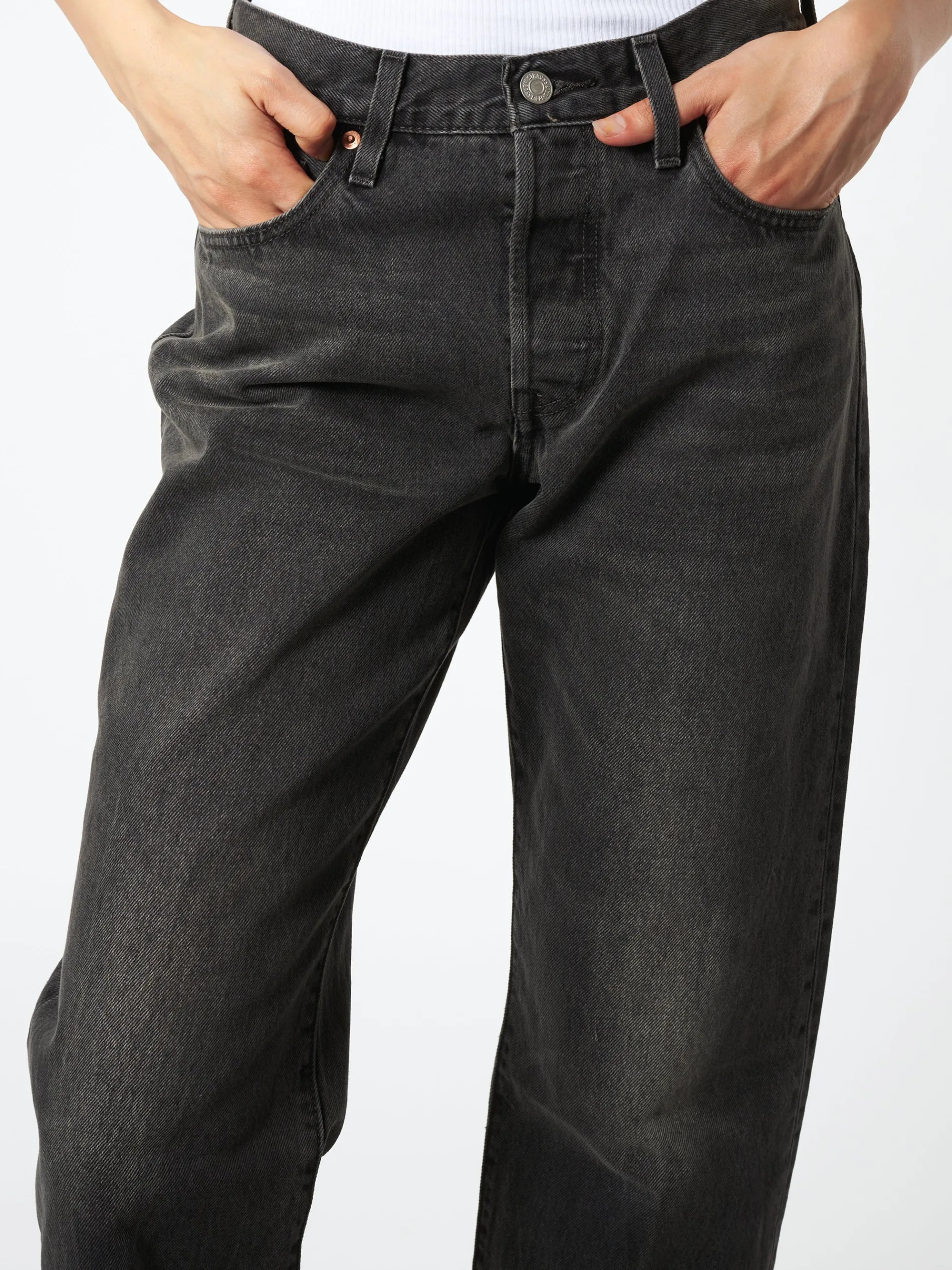 Levi's - 501 90's in Stitch School (Black)