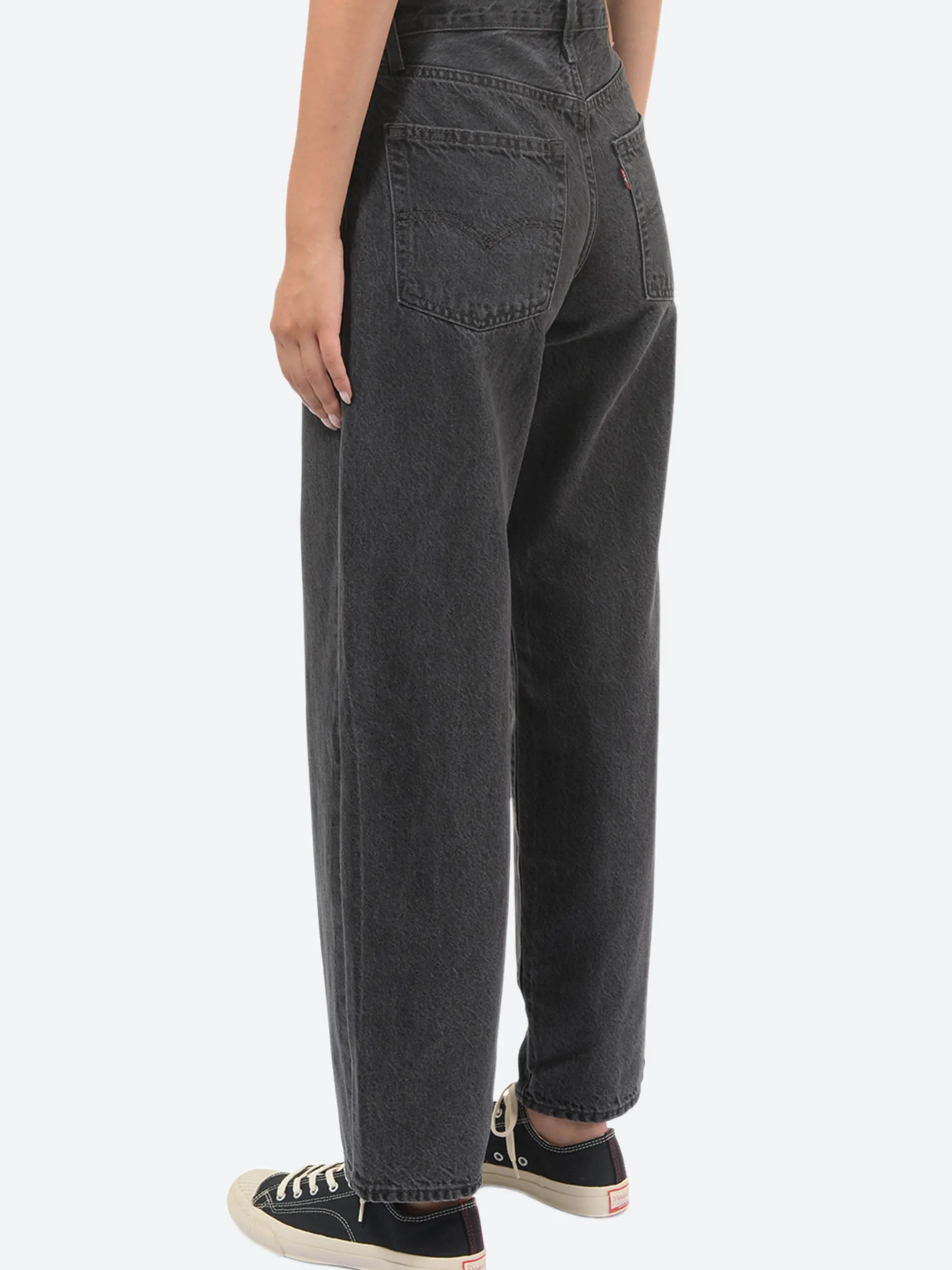 Levi's - Baggy Dad in Boot Barn Stone (Used Black)