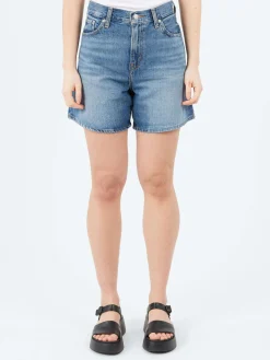 Levi's - High Rise Baggy Short in Worn Memory (Medium Was)