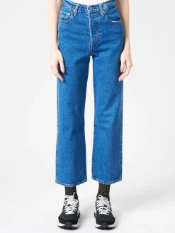 Levi's - Ribcage Straight Ankle in Jazz Pop