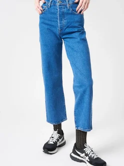 Levi's - Ribcage Straight Ankle in Jazz Pop