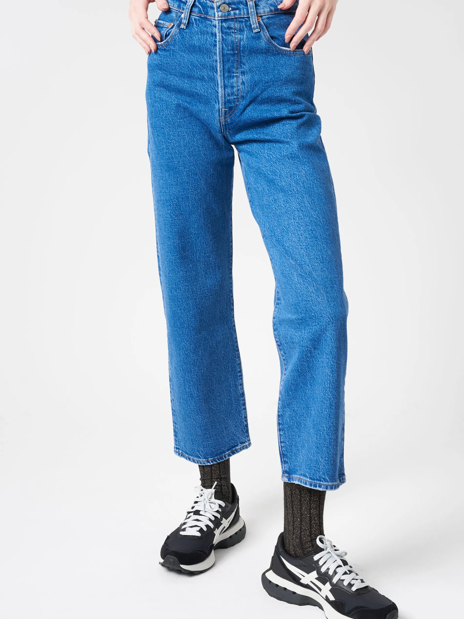 Levi's - Ribcage Straight Ankle in Jazz Pop
