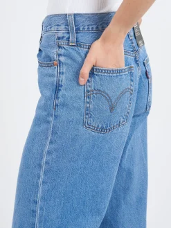 Levi's - Ribcage Wide Leg in Splash Zone (Medium Wash)