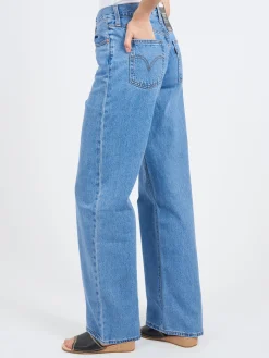 Levi's - Ribcage Wide Leg in Splash Zone (Medium Wash)